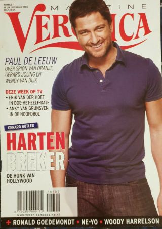 Clippings Cuttings - Gerard Butler - Cover Story Dutch - S - 50
