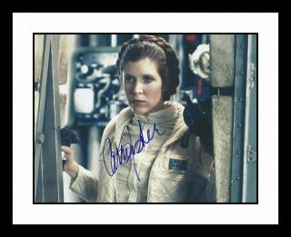 Ultra Hot - Star Wars - Carrie Fisher - Authentic Hand Signed Autograph