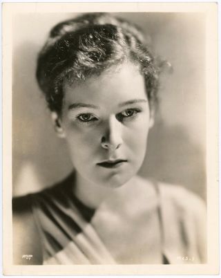 Obscure Mgm Starlet Mona Smith Vintage 1930s Apeda Studios Portrait Photograph