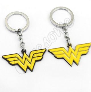 Wonder Woman Pendant Keychain Dc Comics Superhero Gal Gadot Justice League