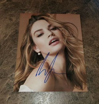 Lily James Signed / Autographed 8x10 Photo 2 Cinderella Mamma Mia