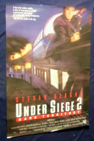 Under Siege Ii Rolled Rare Style B Movie Poster 1995 2 Steven Segal