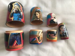 Madonna - Official Icon Fanclub Nesting Doll Set Limited Edition &