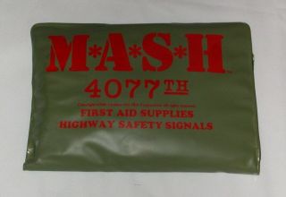 M A S H / 4077th First Aid Supplies & Highway Safety Signals - - L@@k