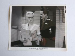 Pin Up Girl 1944,  Three B&w Photo Stills 8 " X10 " Betty Grable