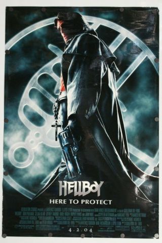 Hellboy 2004 Double Sided Movie Poster 27 " X 40 "