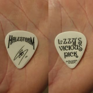 Lzzy Hale Halestorm 2019 Tour Guitar Pick