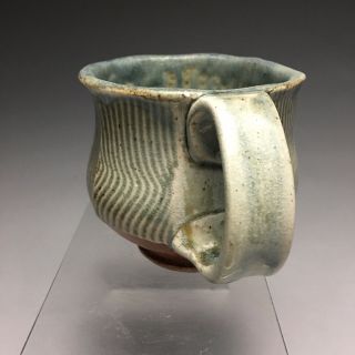 Signed Chris Cooley Washington Redskins Studio Pottery Stoneware Mug 3
