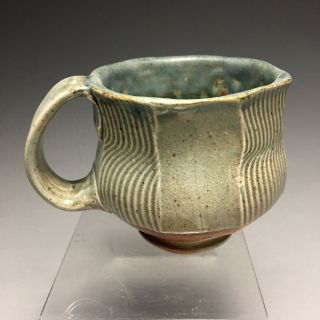 Signed Chris Cooley Washington Redskins Studio Pottery Stoneware Mug 4