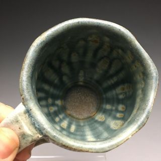 Signed Chris Cooley Washington Redskins Studio Pottery Stoneware Mug 8