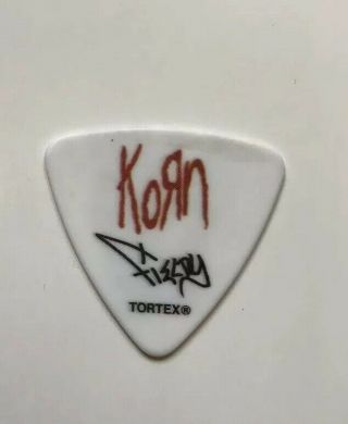 Korn Fieldy 2019 North American Tour Guitar Pick