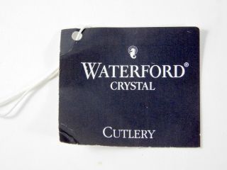 Waterford Crystal Marquis Offset Cake Server Knife Stainless Steel with Tags Box 4
