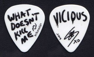 Halestorm Lzzy Hale Signature Vicious Guitar Pick 2019 Summer Tour Alice Cooper