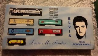Nib Elvis Presley King Of Rock And Roll Love Me Tender Ho Train Series 1 Custom