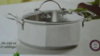 Princess House Heritage Stainless Steel Classic 4 - Qt Casserole