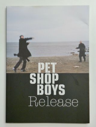 Pet Shop Boys Release Concert Tour Programme 2002