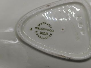 Wedgewood Creamware Melon Soup Tureen Sauce Dish With Leaf Underplate 5