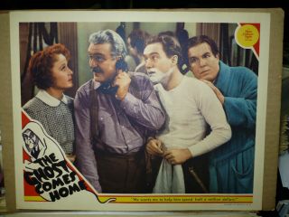 The Ghost Comes Home,  Nm Orig 1940 Lc [frank Morgan,  Billie Burke] - Mgm