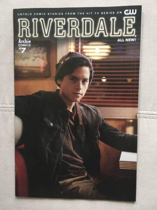 Cole Sprouse Riverdale Comic Book Jughead Photo Cover Variant Archie Betty Cw