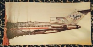 Beastie Boys Licensed To Ill Promotional Album Flat/cardstock Poster 24x12 1987