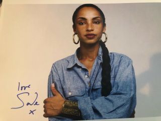 Sade Adu Wow Signed With Tamper Proof Hologram & Auto