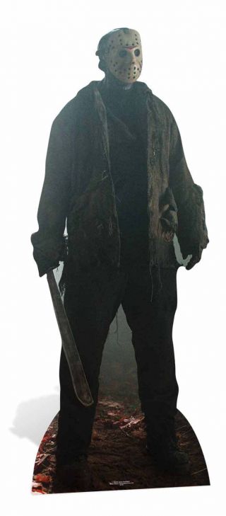 Jason Voorhees Friday The 13th Lifesize Cardboard Cutout / Standee / Standup