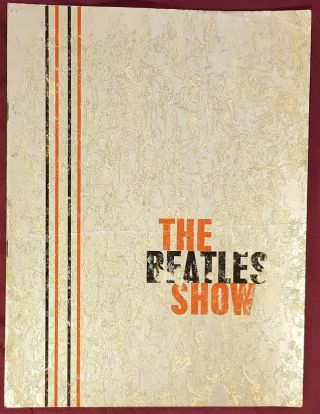 The Beatles Tour Program Uk 1963 Orig.  W/ " Vernons Girls " Etc