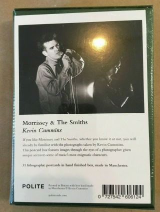 The Smiths & Morrissey (lithographic Postcard Set Of 31) Kevin Cummins