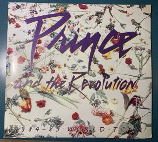 Vtg Prince And The Revolution 1984 - 1985 Purple Rain World Tour Book Program