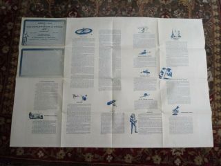 Hammond ' s Guide to the Exploration of Space 1958 U.  S.  One Sheet Poster 3
