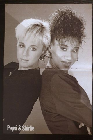 Clippings - MADONNA - PEPSI & SHIRLIE - Poster 10x16 inch - S - 309 2