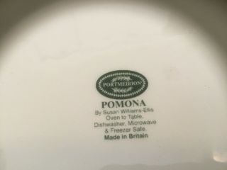 Portmeirion Pomona Salad Bowls Six Apple Cherry Apricot Plum 8