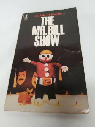 1979 Paperback Book And Record The Mr.  Bill Show Saturday Night Live Snl