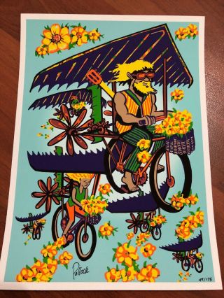 Jim Pollock Bicycle Day 2019 Giclee Signed X/175 Phish Poster Print