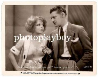 Clara Bow It Girl In Pre - Code Marital Trouble Her Wedding Night Movie Photo 1930
