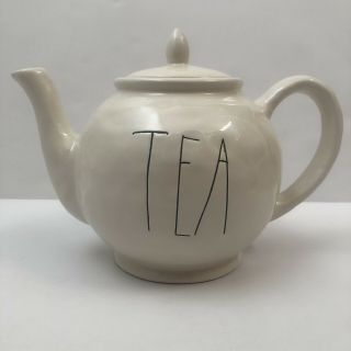Rae Dunn Magenta M Stamped M Stamp Og Tea Teapot Rare