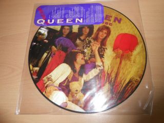 Queen At The Bbc 12 " Picture Disc Vinyl L.  P.  - Us Promo Only Album - Very Rare