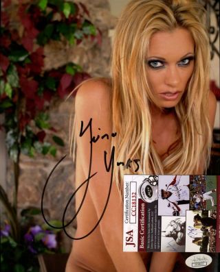 Briana Banks Jsa Autograph 8x10 Photo Hand Signed