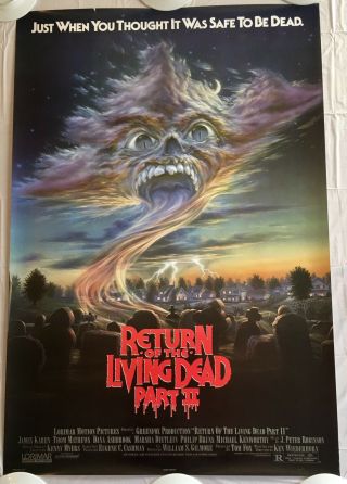 Return Of The Living Dead Part 2 American Movie Poster