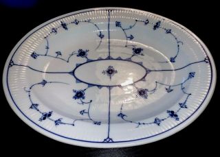 Royal Copenhagen Blue Fluted 14.  5” Serving Platter 1/99