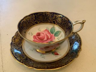 Paragon.  Cabbage Rose Teacup