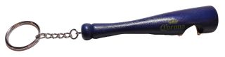 Corona Baseball Bat Bottle Opener Keychain