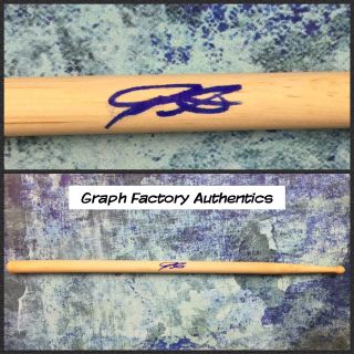 Gfa Bad English Drummer Deen Castronovo Signed Autograph Drumstick Ad1