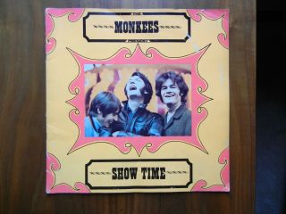 Monkees 1969 Show Time Tour Concert Program Book /mike Mesmith Autograph