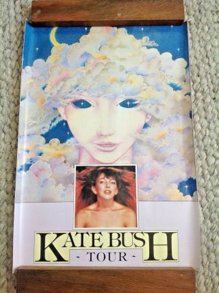 Kate Bush 1979 Tour Poster.  Rare.