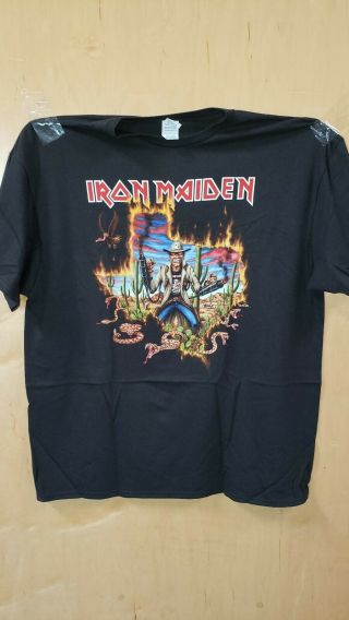 Iron Maiden 2019 Legacy Of The Beast Tour Texas Event Shirt