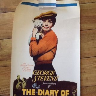 1959 The Diary of Anne Frank Millie Perkins Shelley Winters George Steven Insert 4