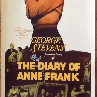 1959 The Diary of Anne Frank Millie Perkins Shelley Winters George Steven Insert 6