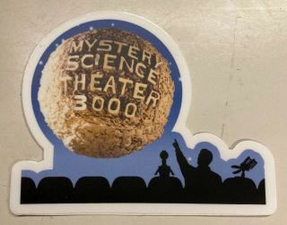 New: Mystery Science Theater 3000 (mst3k) Sticker Decal Moon Laptop Car 3.  6 3in