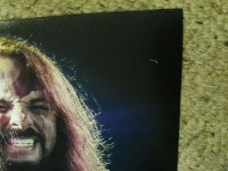 John Petrucci - Signed 11x14 inch color concert photo Dream Theater w/ tour pass 3